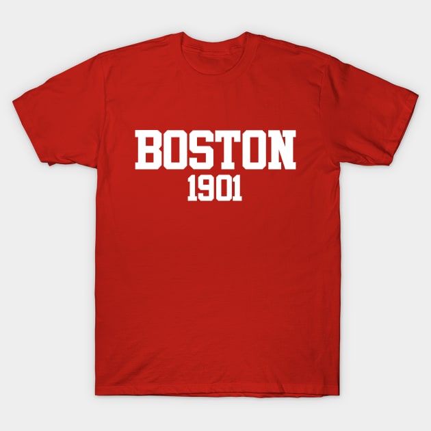 Boston 1901 (variant) T-Shirt by GloopTrekker